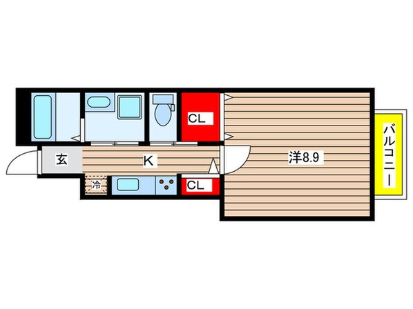 ブレイヴベイサイドの物件間取画像